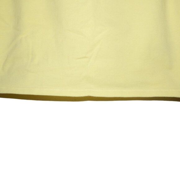 WONDER NATION girls large 10/12 solid light yellow camisole with built in bra - Picture 3 of 5